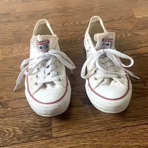 White converse size 7.5